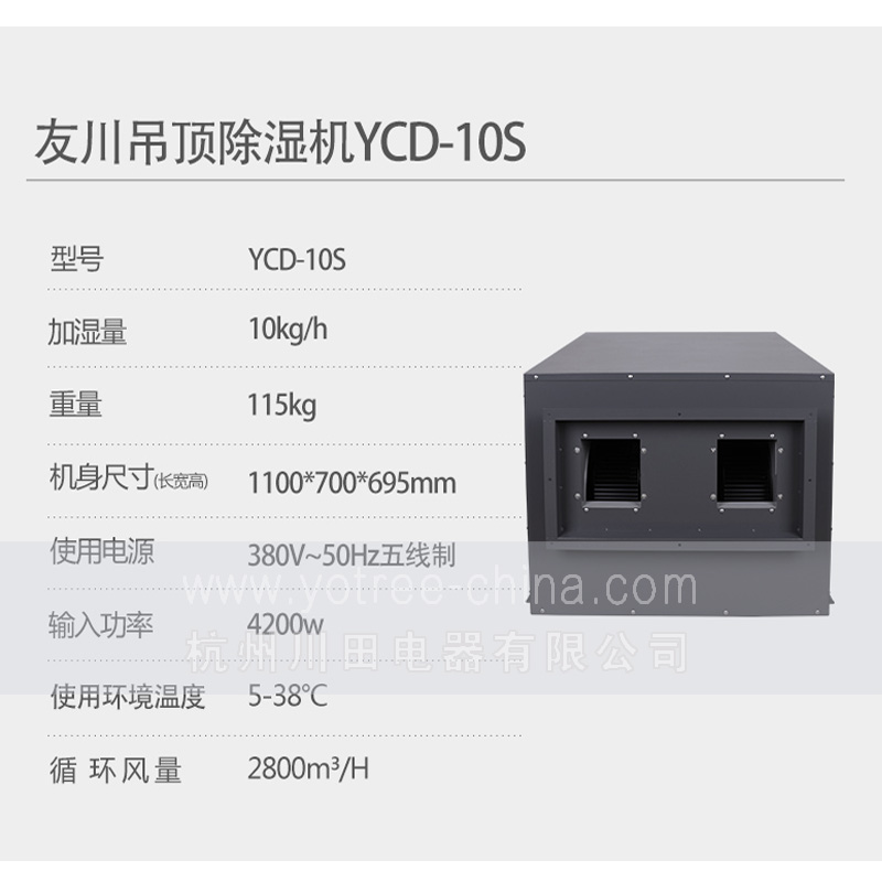 5、YCD-10S  地下室吊顶除湿机 技术参数.jpg